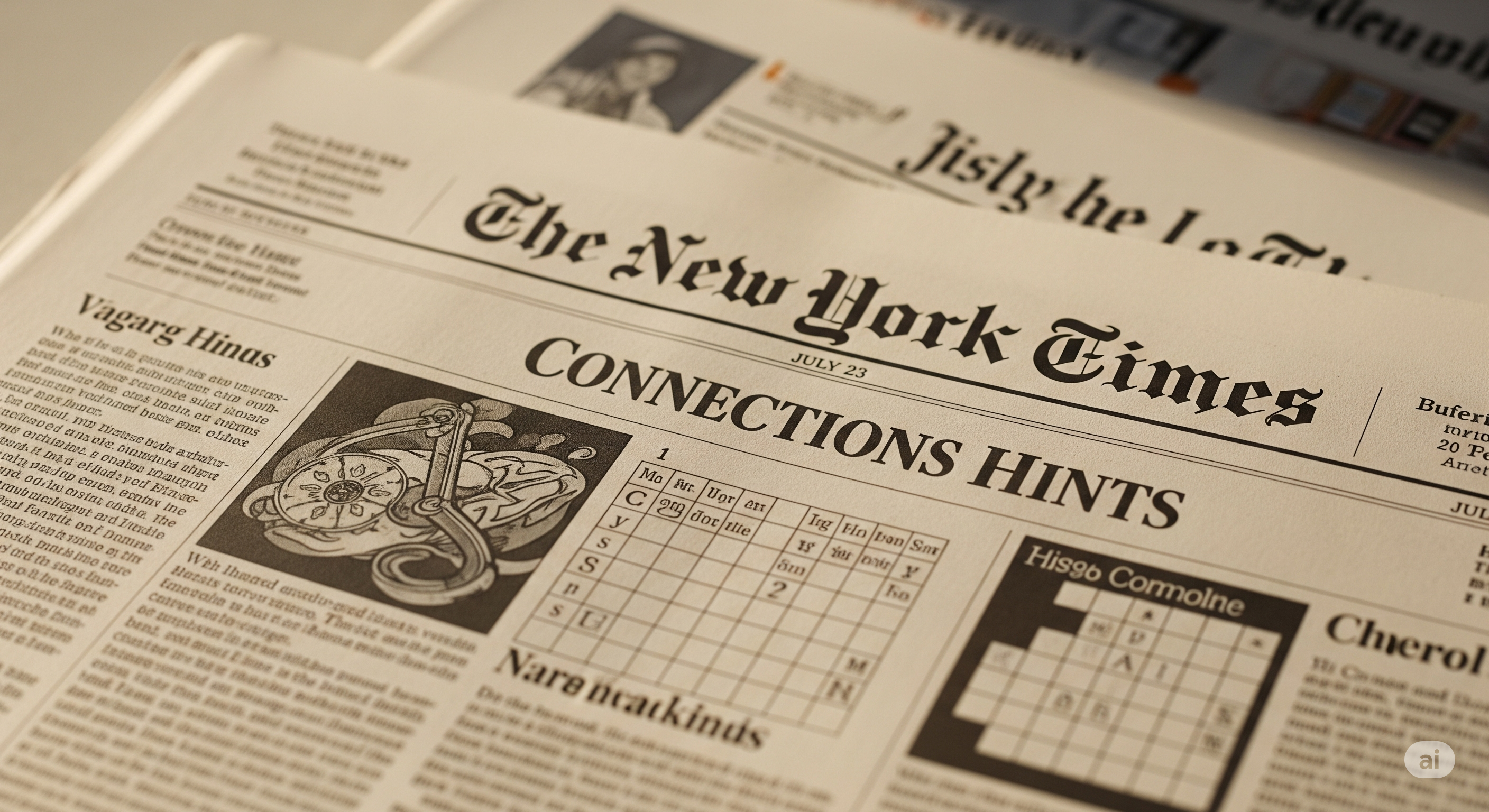 nyt connections hints july 23
