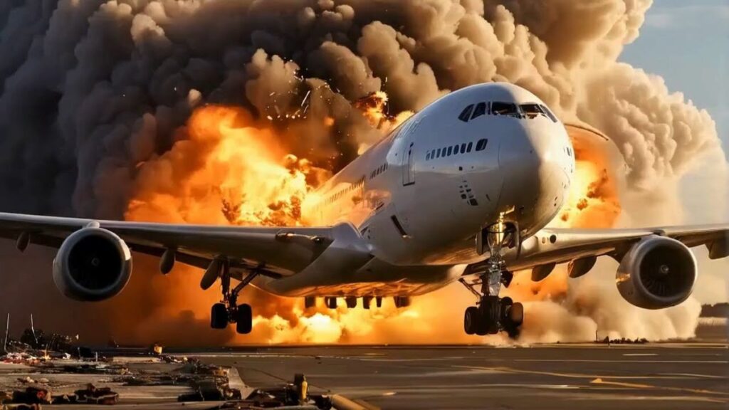 london plane crash